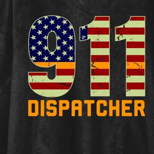 911 Dispatcher Hooded Wearable Blanket