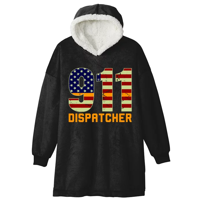 911 Dispatcher Hooded Wearable Blanket