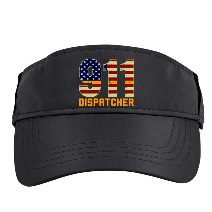 911 Dispatcher Adult Drive Performance Visor