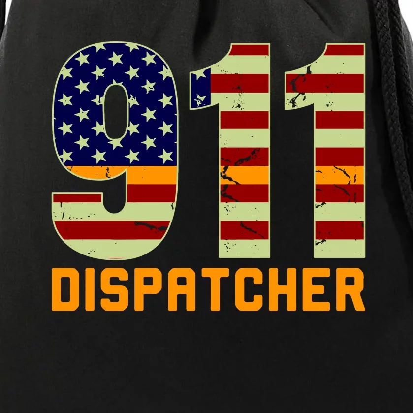 911 Dispatcher Drawstring Bag