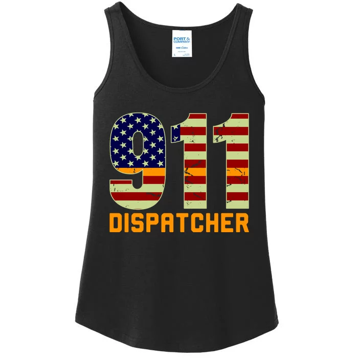 911 Dispatcher Ladies Essential Tank