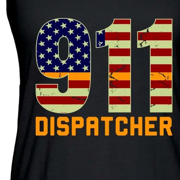 911 Dispatcher Ladies Essential Flowy Tank