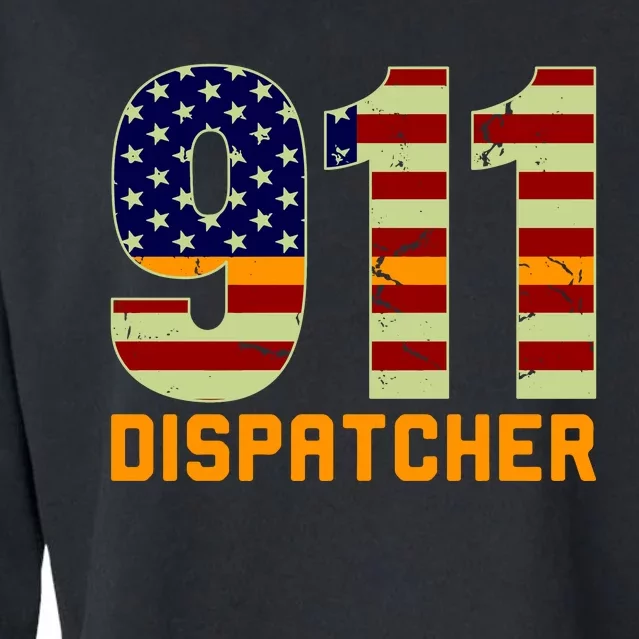 911 Dispatcher Cropped Pullover Crew