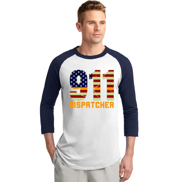 911 Dispatcher Baseball Sleeve Shirt