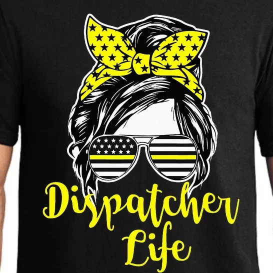 911 Dispatcher Life Female Operator Emergency Responder Pajama Set