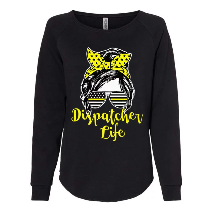 911 Dispatcher Life Female Operator Emergency Womens California Wash Sweatshirt