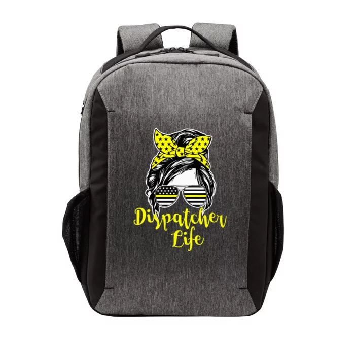 911 Dispatcher Life Female Vector Backpack