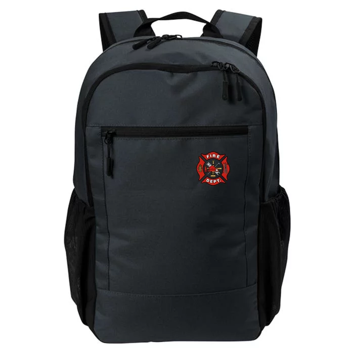 9/11 Fire Department Pocket Logo FDNY 20TH Anniversary Back & Front Daily Commute Backpack