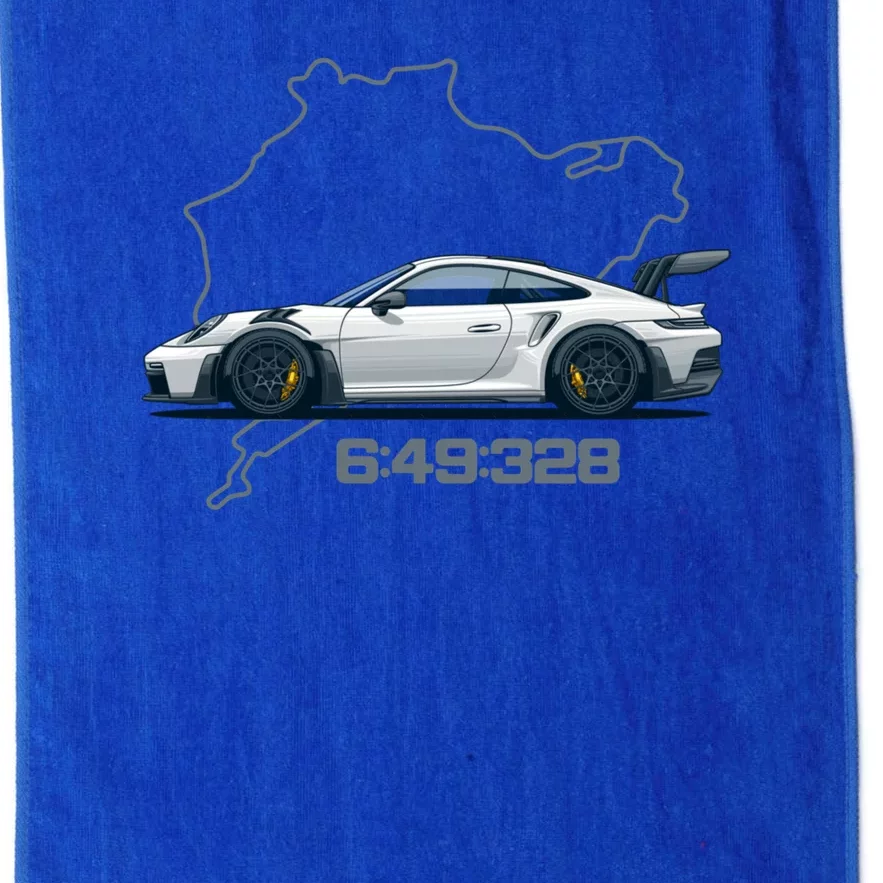 992 Gt3 Rs Nordschleife Platinum Collection Golf Towel