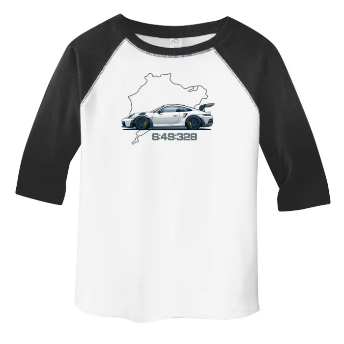 992 Gt3 Rs Nordschleife Toddler Fine Jersey T-Shirt