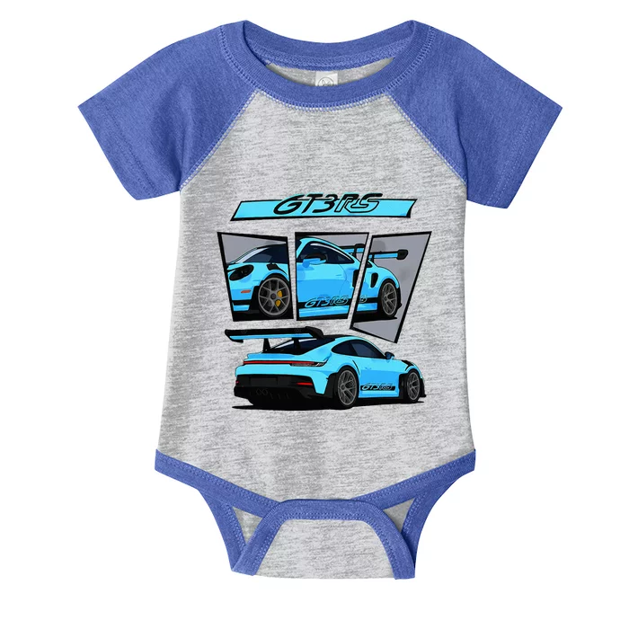 911 Gt3 Rs Car Infant Baby Jersey Bodysuit