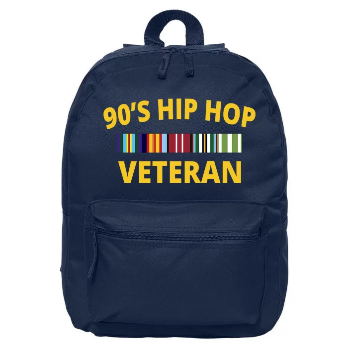 90s Hip Hop Veteran 16 in Basic Backpack