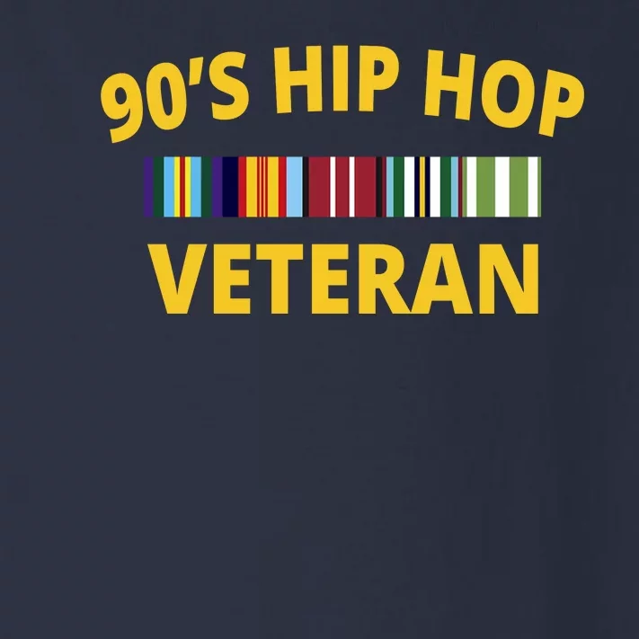 90s Hip Hop Veteran Toddler Long Sleeve Shirt