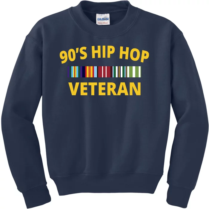 90s Hip Hop Veteran Kids Sweatshirt