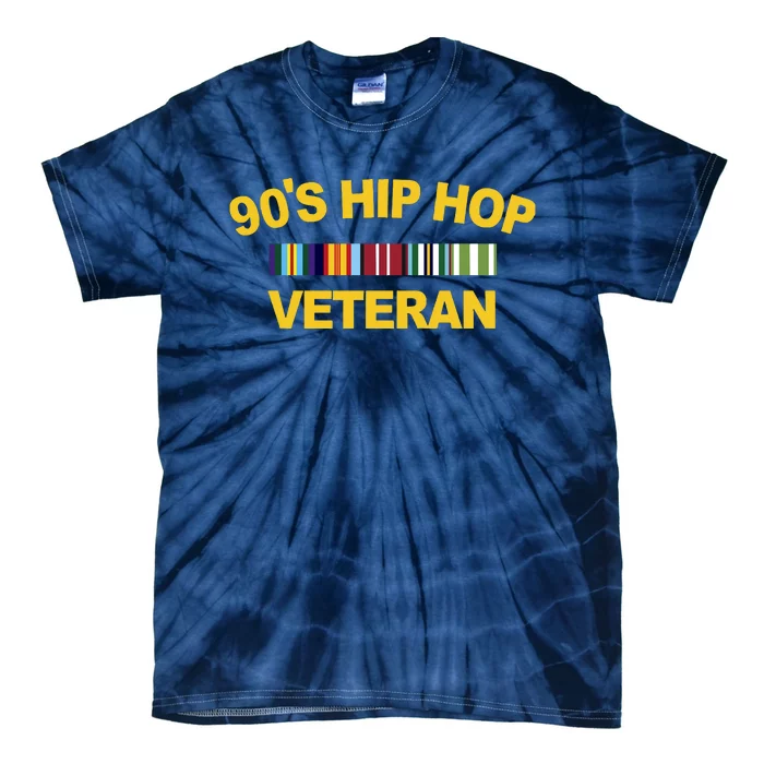 90&39;s Hip Hop Veteran Tie-Dye T-Shirt