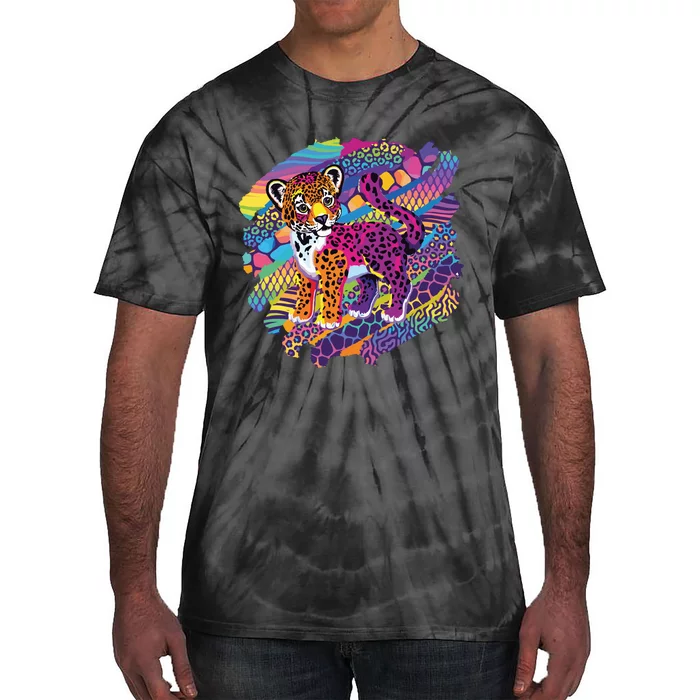 90s Inspired Tiger Tie-Dye T-Shirt