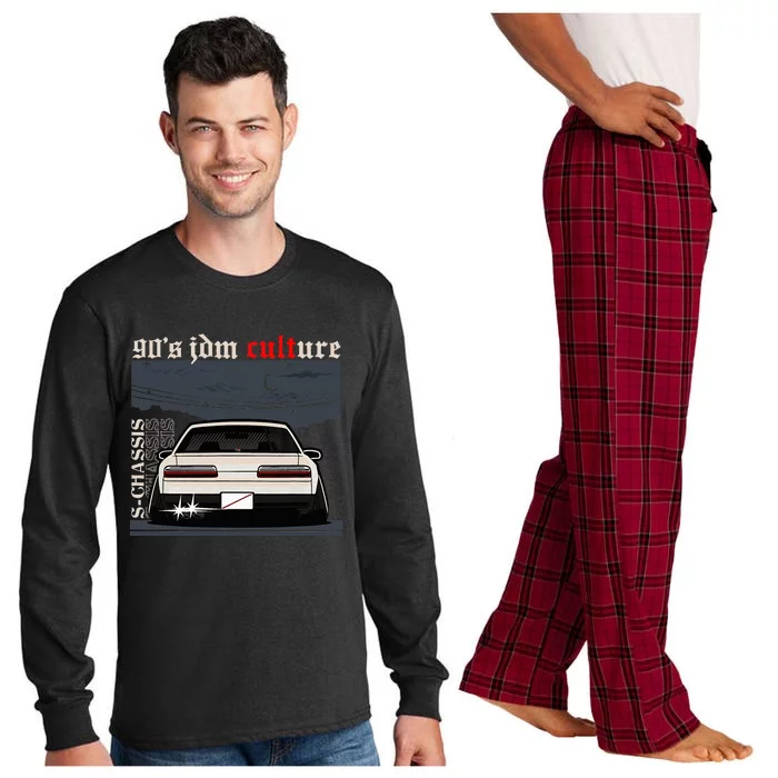 90s Jdm Culture S13 Car Long Sleeve Pajama Set