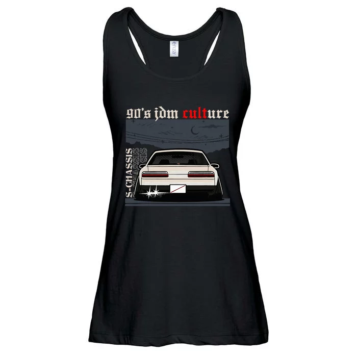 90s Jdm Culture S13 Car Ladies Essential Flowy Tank