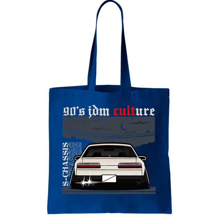 90s Jdm Culture S13 Car Tote Bag