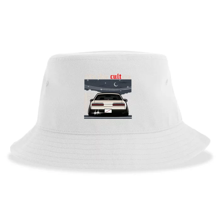 90s Jdm Culture S13 Car Sustainable Bucket Hat