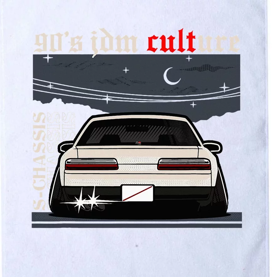 90s Jdm Culture S13 Car Platinum Collection Golf Towel