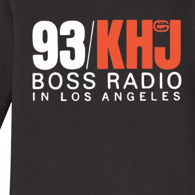 93 Khj Boss Radio 2 Baby Long Sleeve Bodysuit