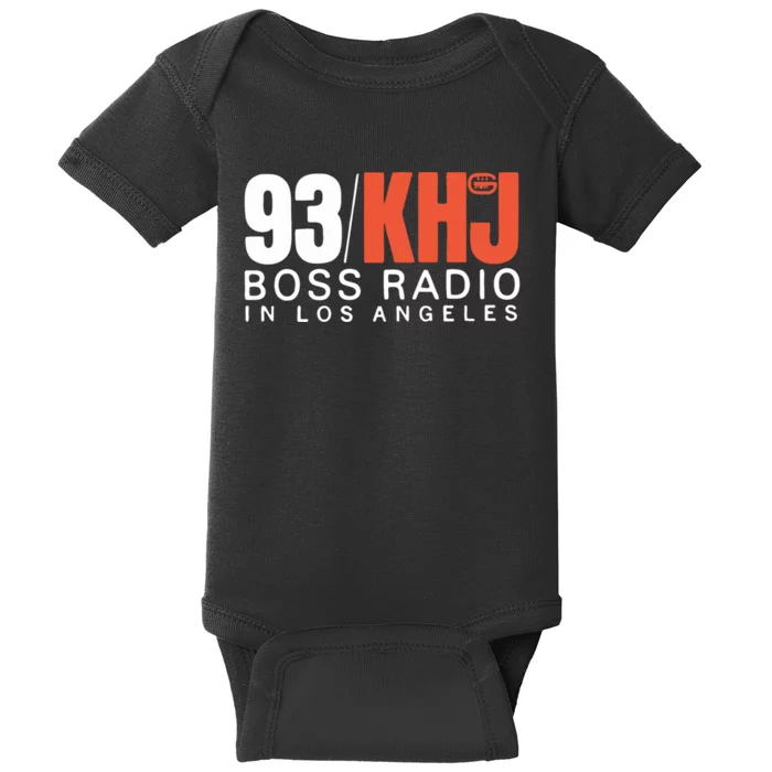 93 Khj Boss Radio 2 Baby Bodysuit