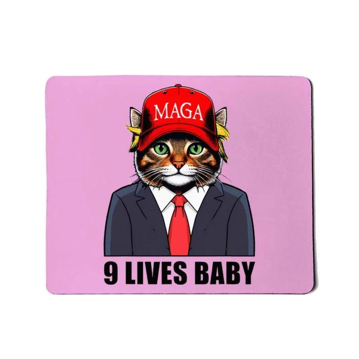 9 Lives Baby Trump 2024 Mousepad