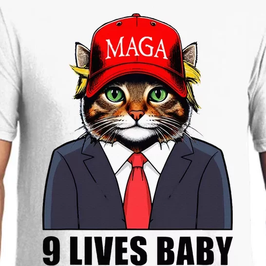 9 Lives Baby Trump 2024 Pajama Set