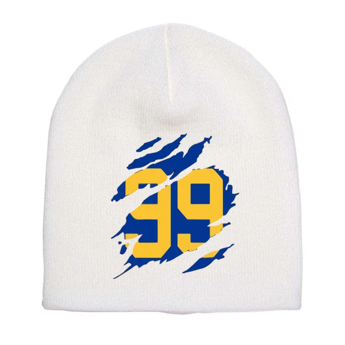 99 LA RAMS Short Acrylic Beanie