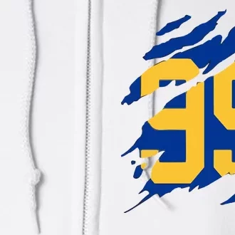 99 LA RAMS Full Zip Hoodie