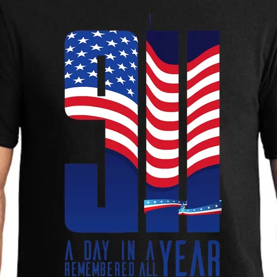 911 Memorial A Day In Remembered All Year Pajama Set