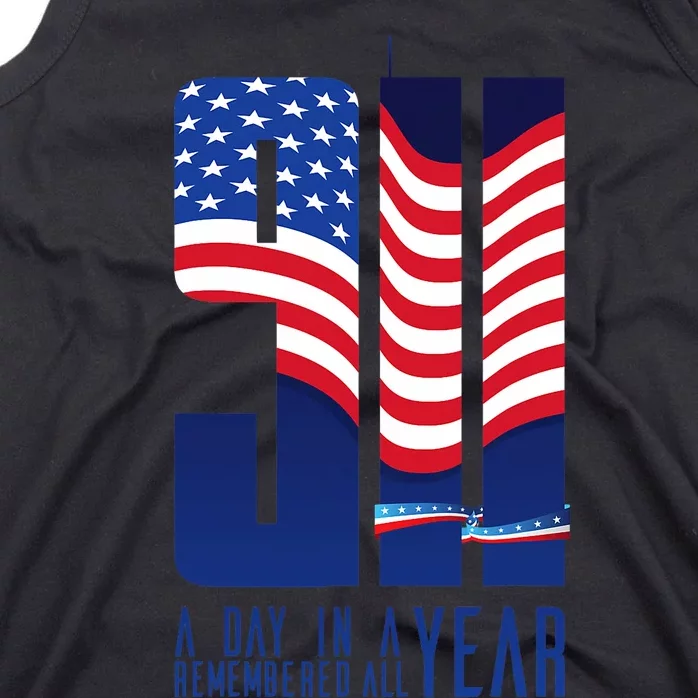 911 Memorial A Day In Remembered All Year Tank Top