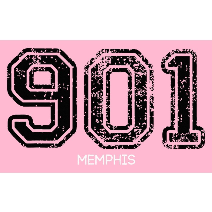 901 Memphis Hometown Love Bumper Sticker