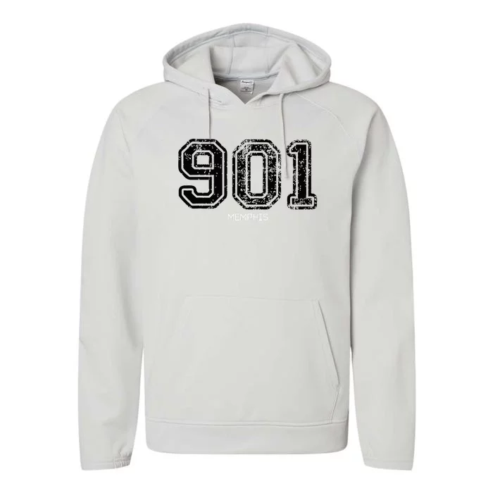 901 Memphis Hometown Love Performance Fleece Hoodie