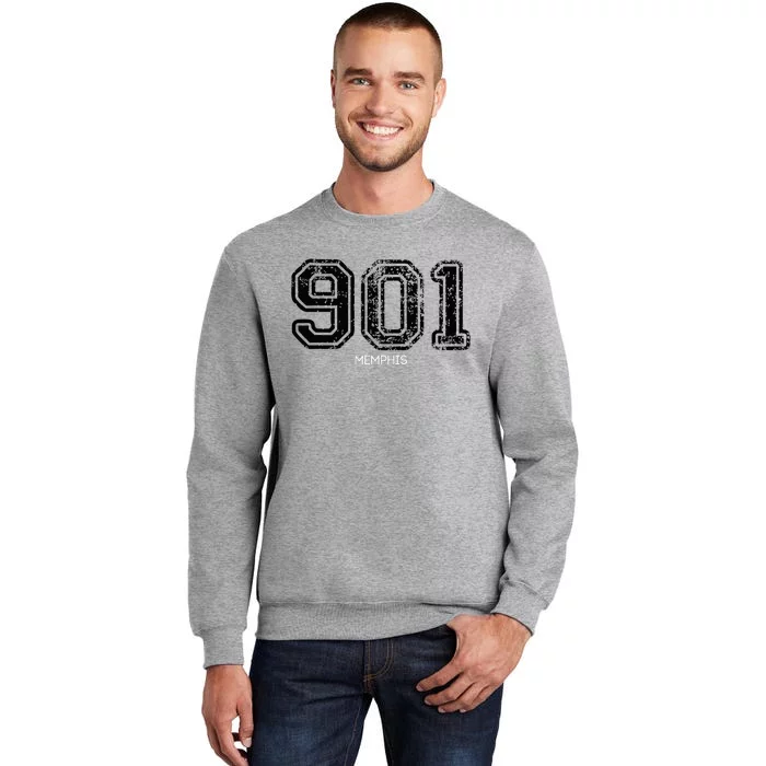 901 Memphis Hometown Love Tall Sweatshirt