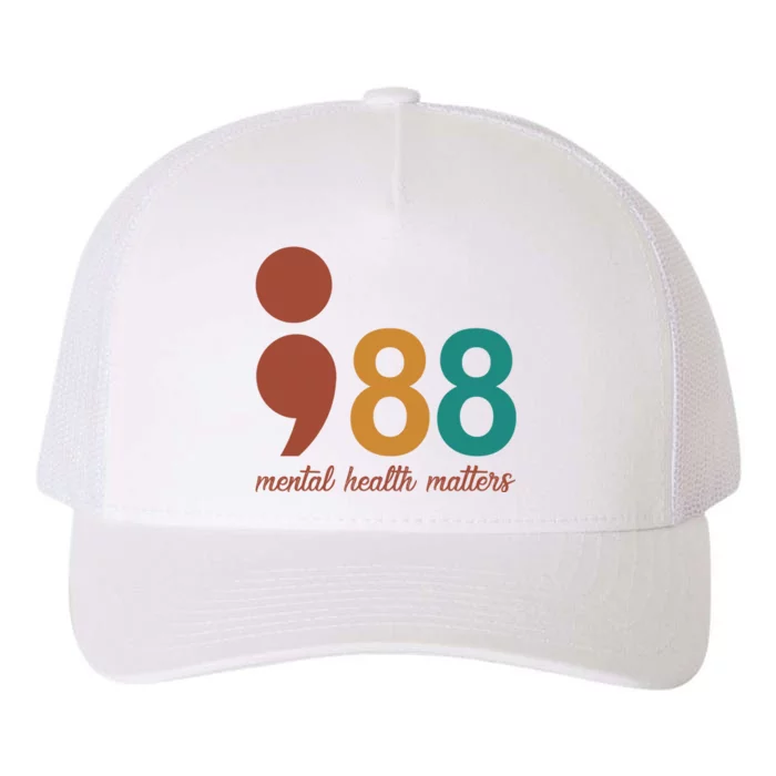 988 Mental Health Matters Retro Yupoong Adult 5-Panel Trucker Hat