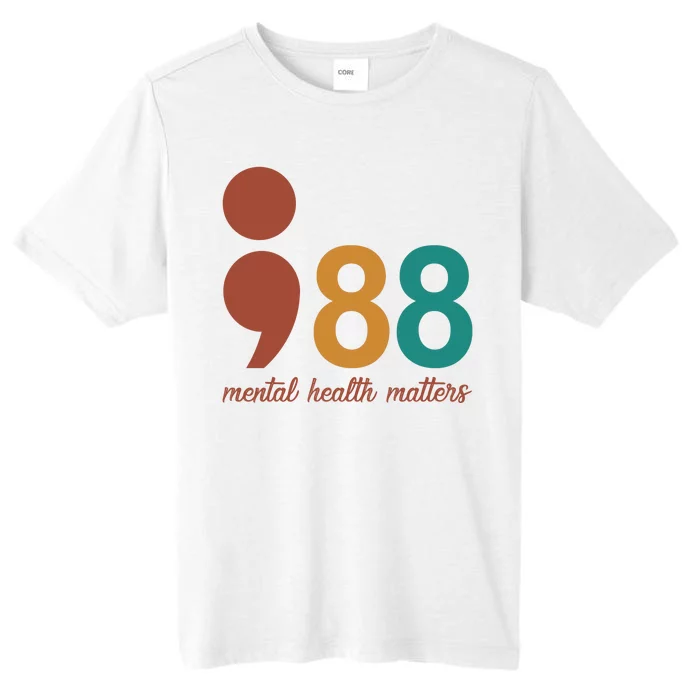 988 Mental Health Matters Retro ChromaSoft Performance T-Shirt