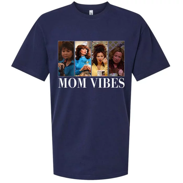 90’S Mom Vibes Funny Mom Life MotherS Day Sueded Cloud Jersey T-Shirt