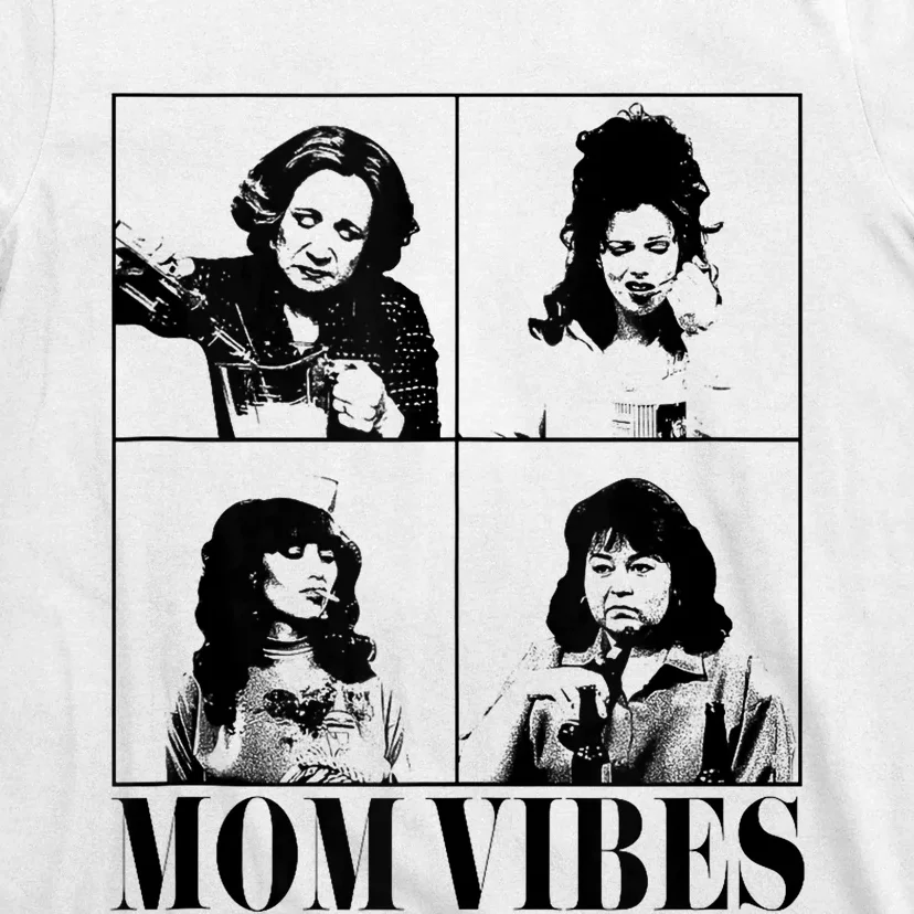 90’S Mom Vibes Vintage Funny Cool Mom Trendy MotherS Day T-Shirt