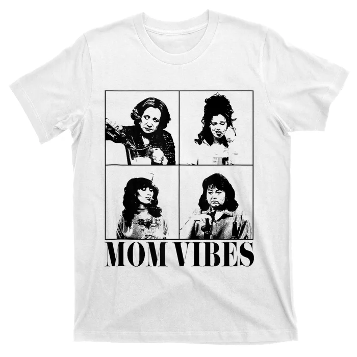 90’S Mom Vibes Vintage Funny Cool Mom Trendy MotherS Day T-Shirt