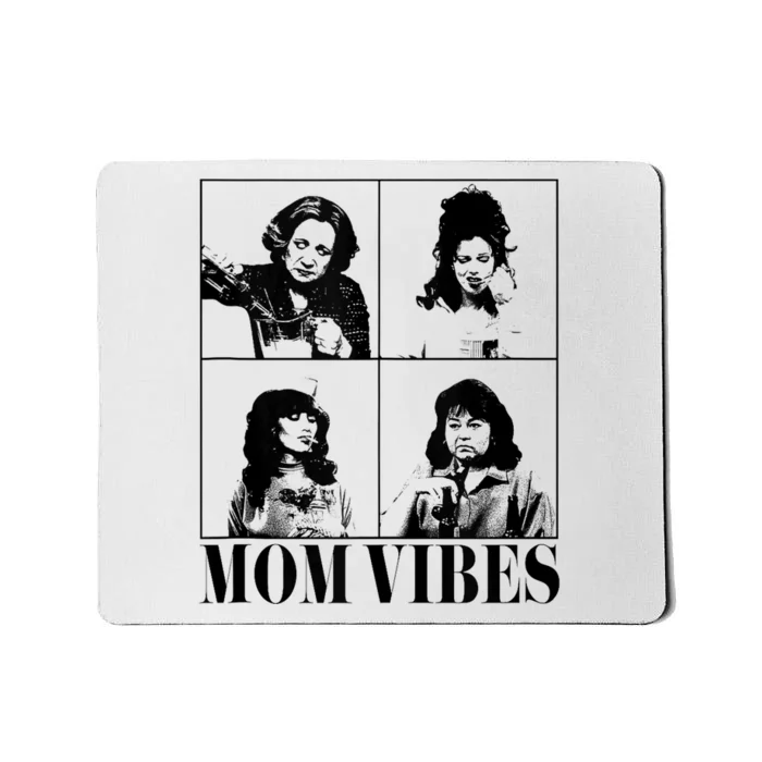 90’S Mom Vibes Vintage Funny Cool Mom Trendy MotherS Day Mousepad