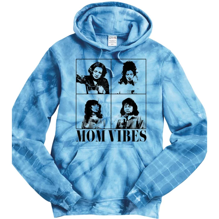 90’S Mom Vibes Vintage Funny Cool Mom Trendy Mothers Day Tie Dye Hoodie