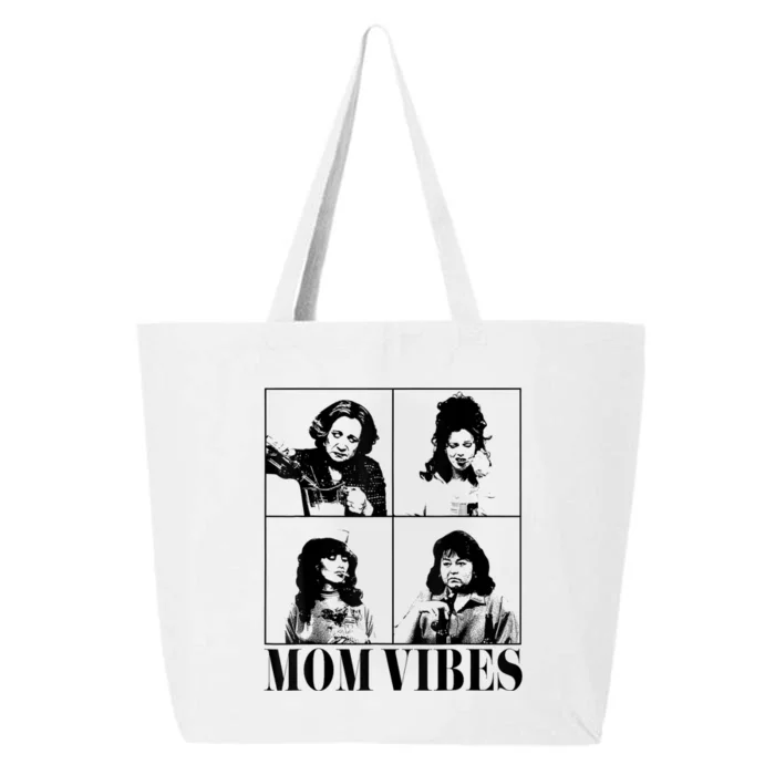 90’S Mom Vibes Vintage Funny Cool Mom Trendy Mothers Day 25L Jumbo Tote