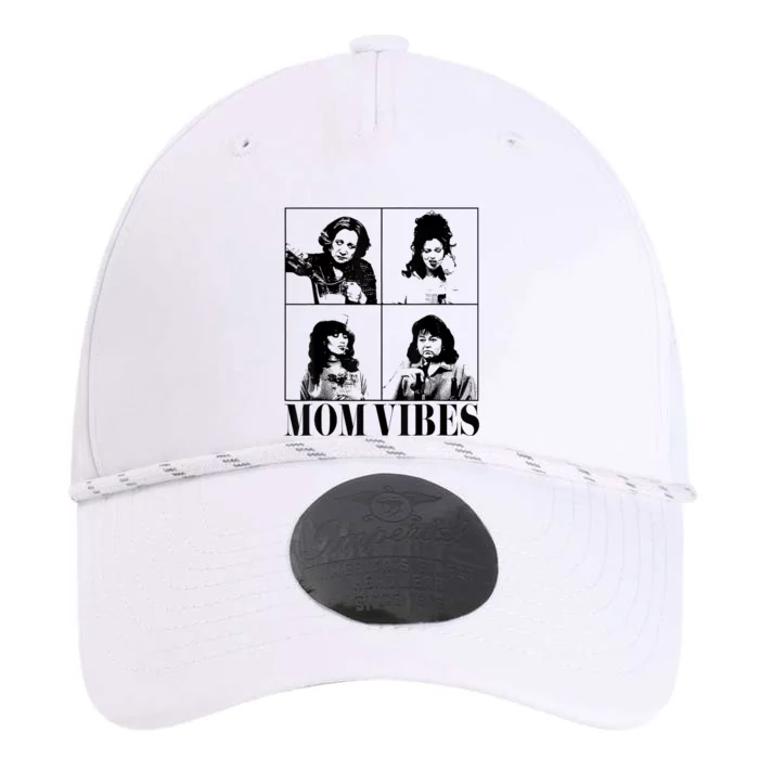 90’S Mom Vibes Vintage Funny Cool Mom Trendy Mothers Day Performance The Dyno Cap