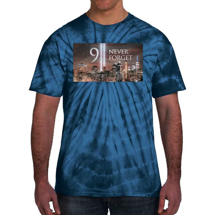 911 never forget Tie-Dye T-Shirt