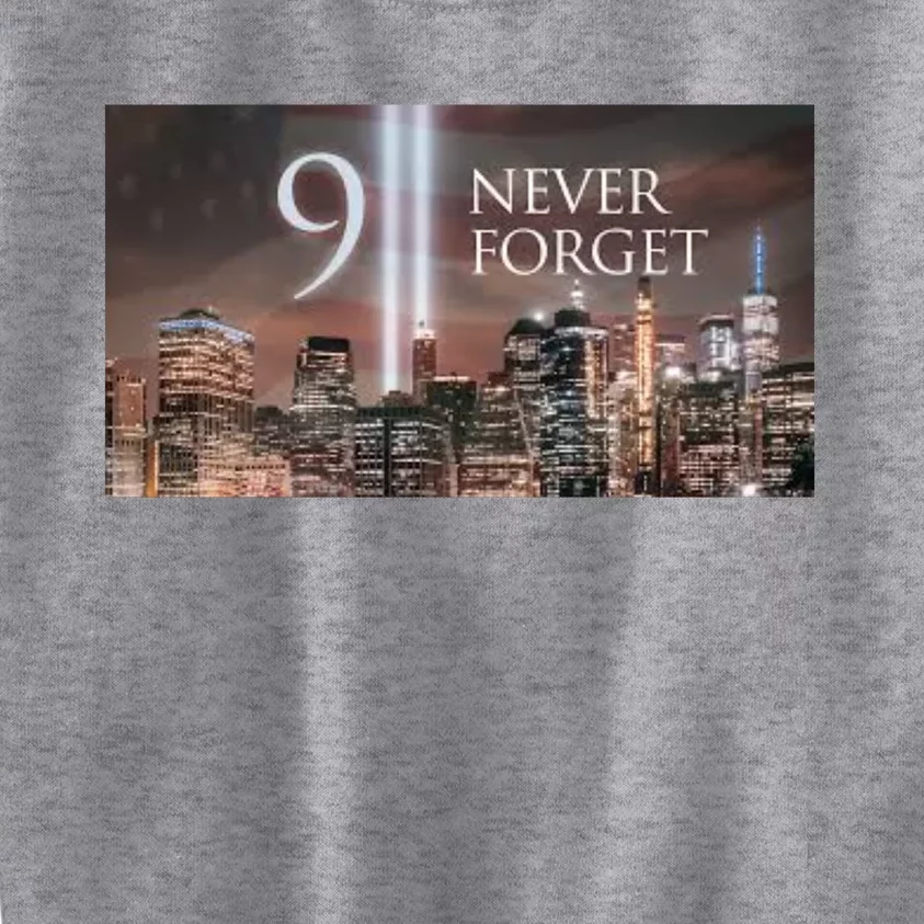 911 never forget Kids Sweatshirt