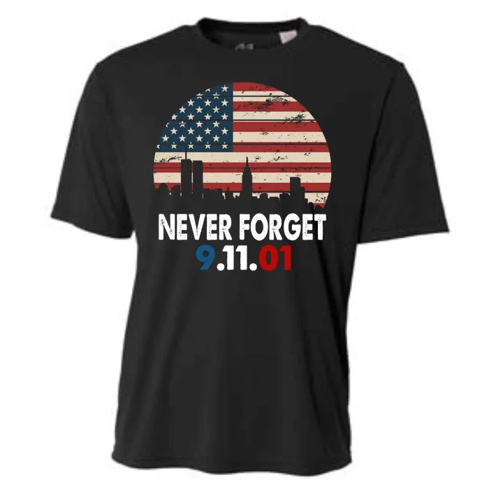 9.11.01 Never Forget 20th Anniversary Cooling Performance Crew T-Shirt