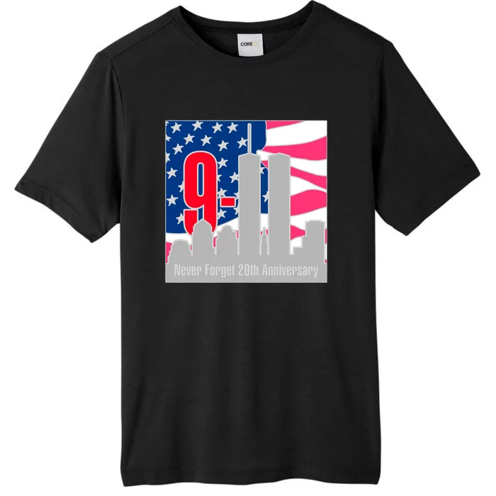 9/11 Never Forget 20th Anniversary ChromaSoft Performance T-Shirt