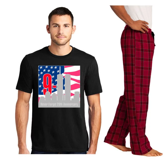 9/11 Never Forget 20th Anniversary Pajama Set